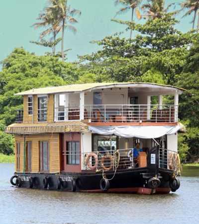 Alleppey boat house